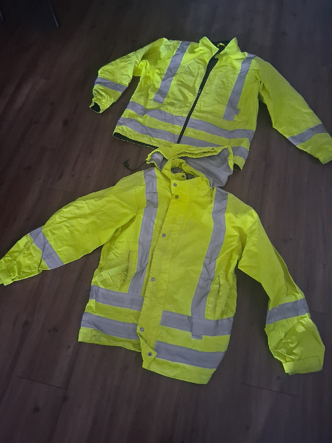 Yellow Hi-Vis Safety Jackets