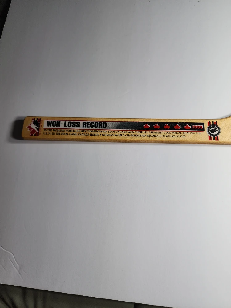 Canada Women's Hockey Championship Mini Stick - photo 3
