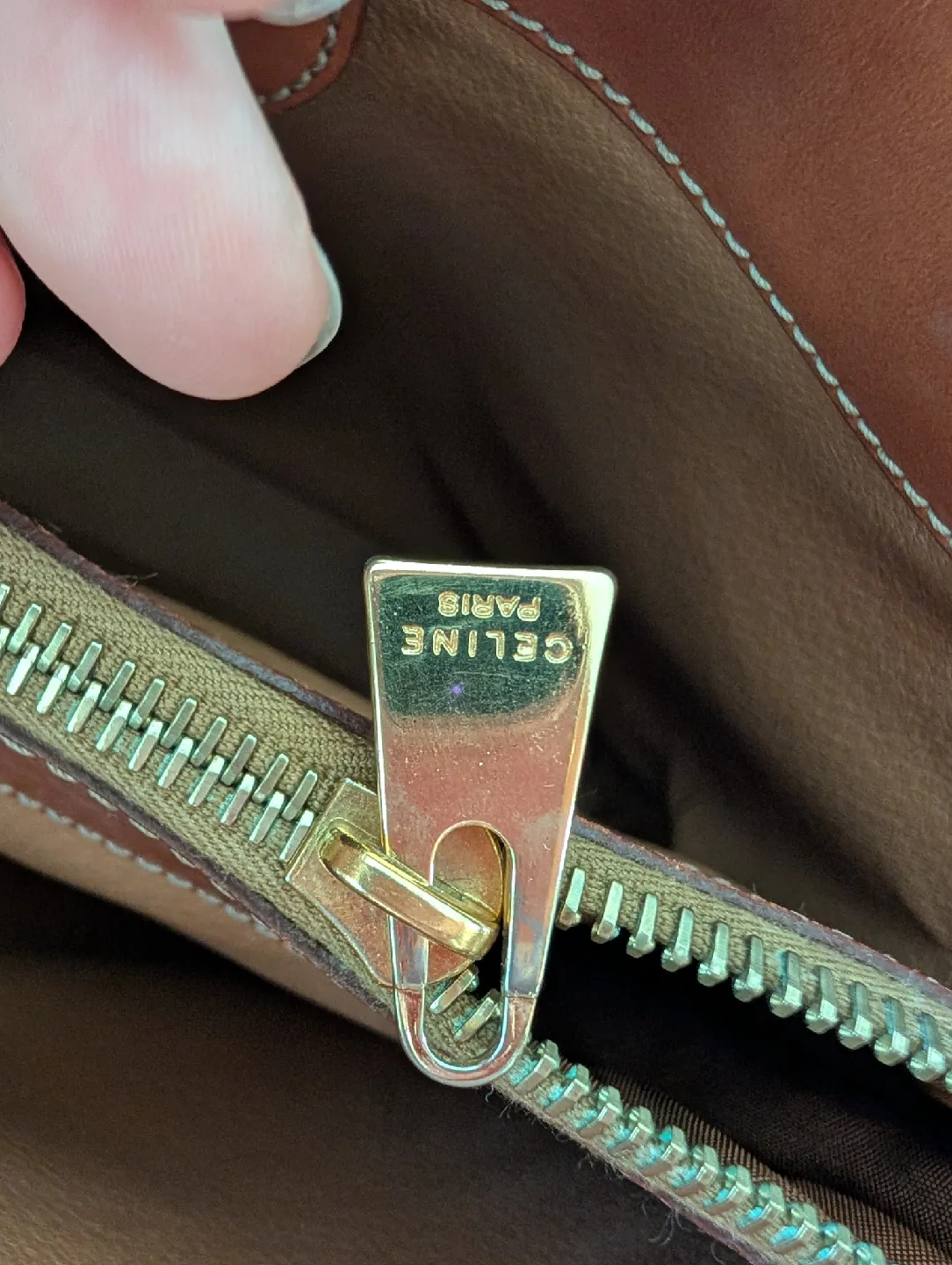 Vintage Celine Paris Macadam Tote Bag image indicator(6)