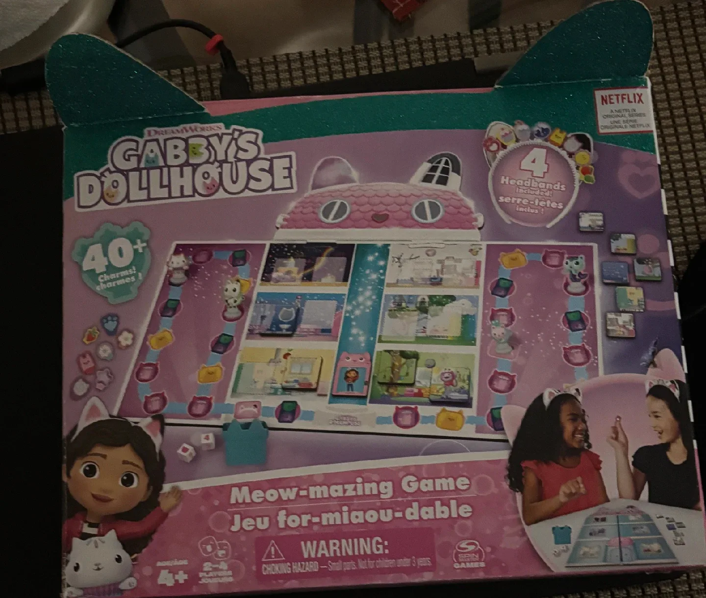 gabby's dollhouse meow-mazing game thumbnail