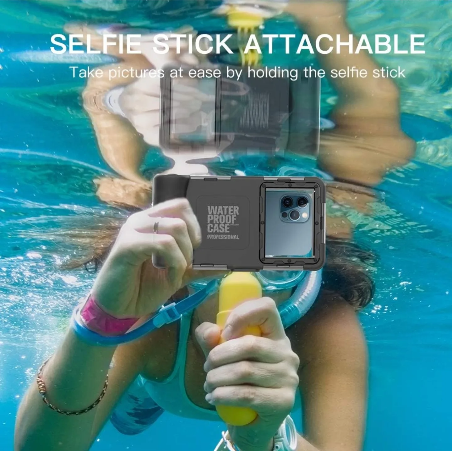 Waterproof Underwater Diving Phone Case image indicator(3)