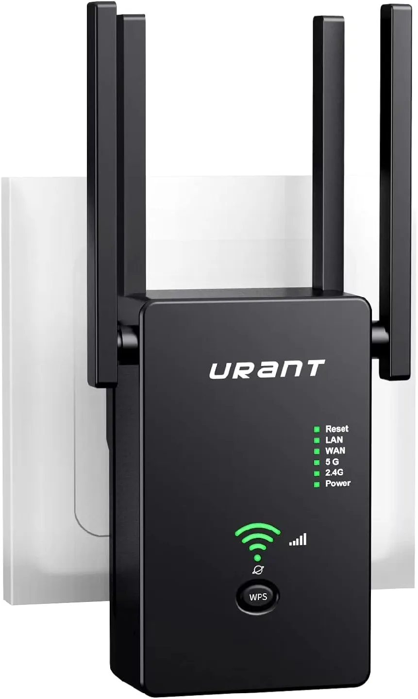 Urant WiFi Range Extender 1200Mbps Signal Booster Range thumbnail