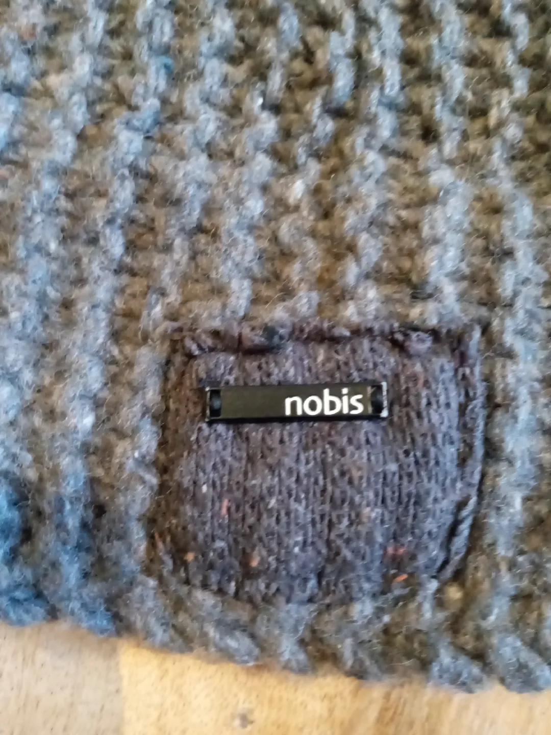 Nobis brown/grey Knit toque image indicator(3)