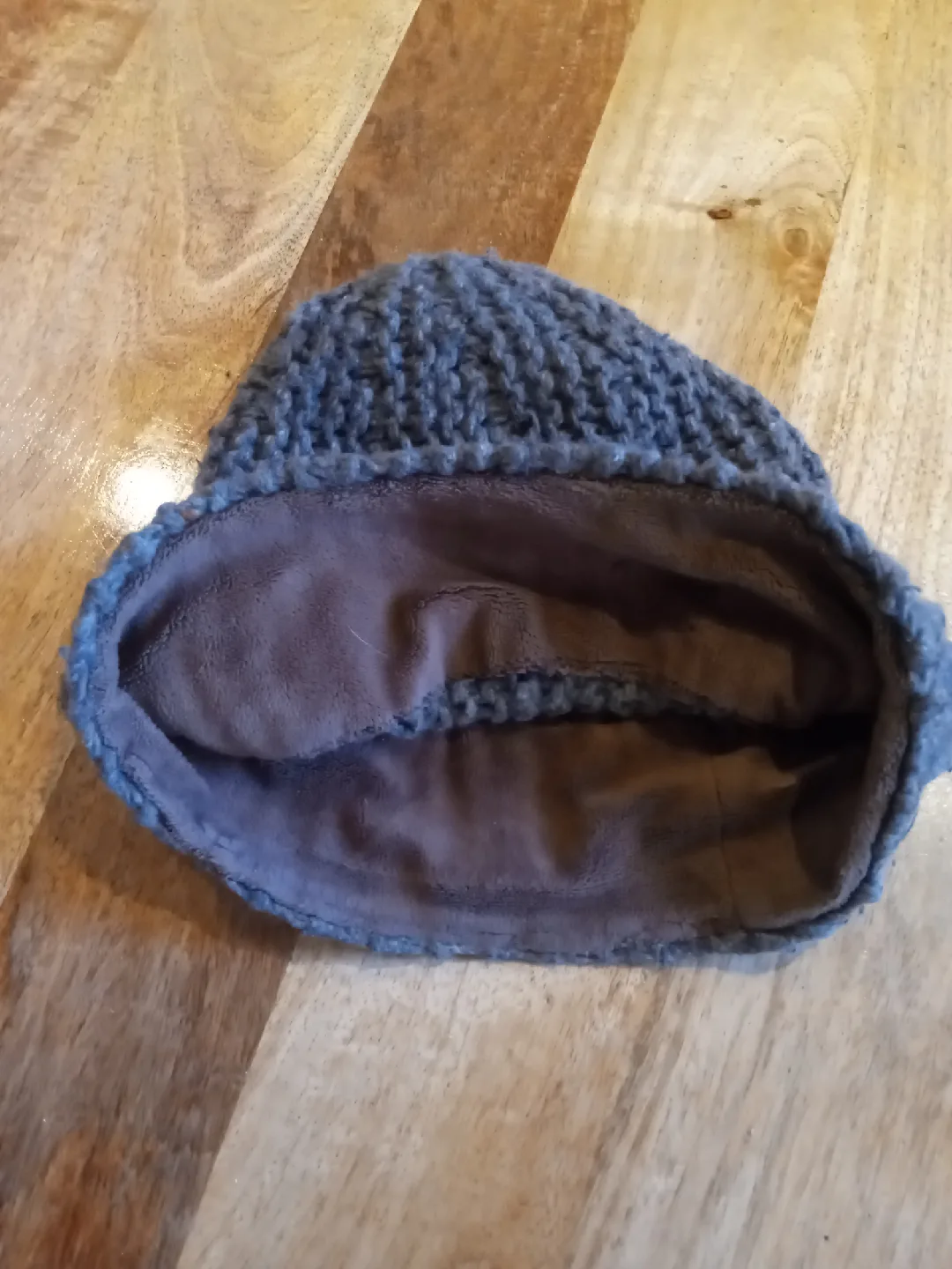 Nobis brown/grey Knit toque image indicator(4)