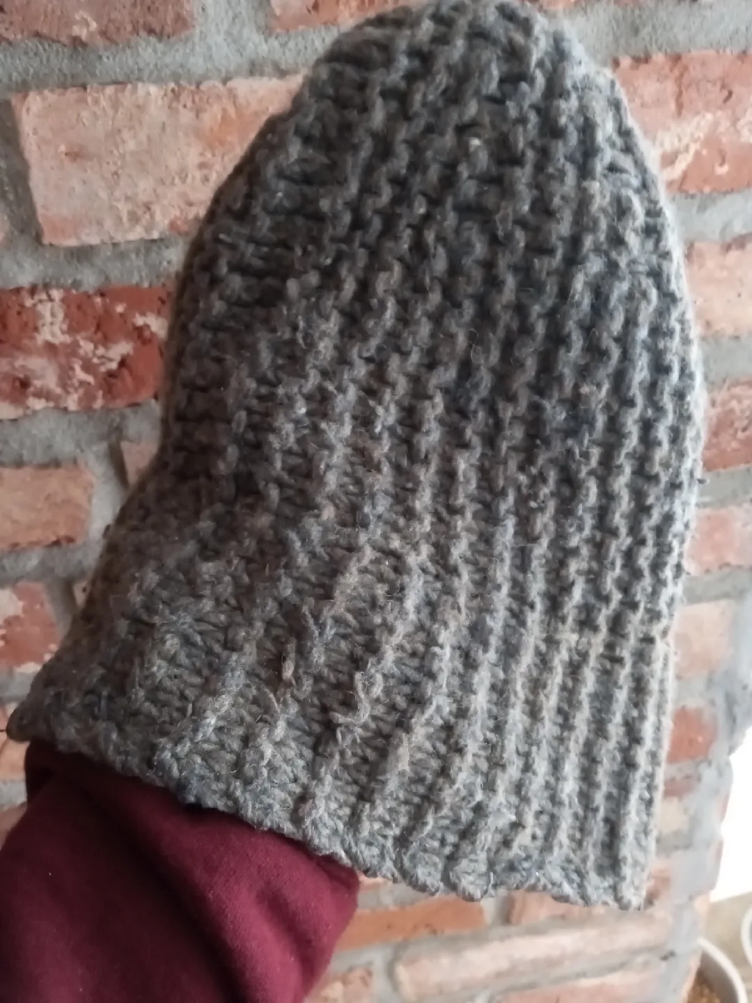 Nobis brown/grey Knit toque image indicator(6)