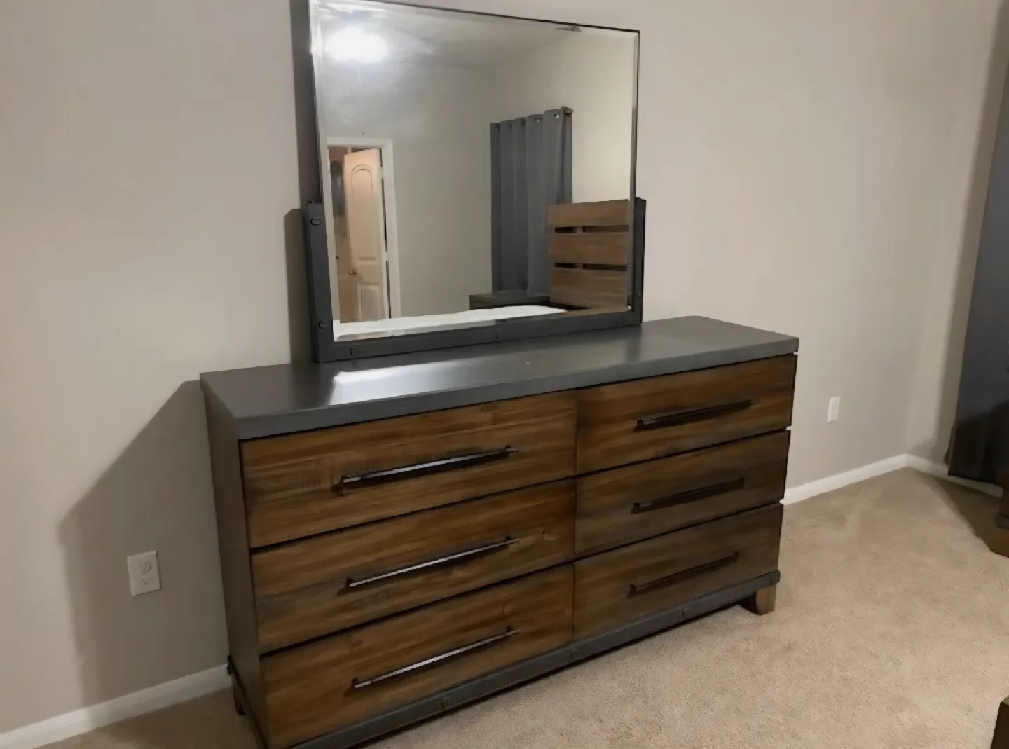 Forge Rustic Brown Queen Bedroom Set image indicator(7)