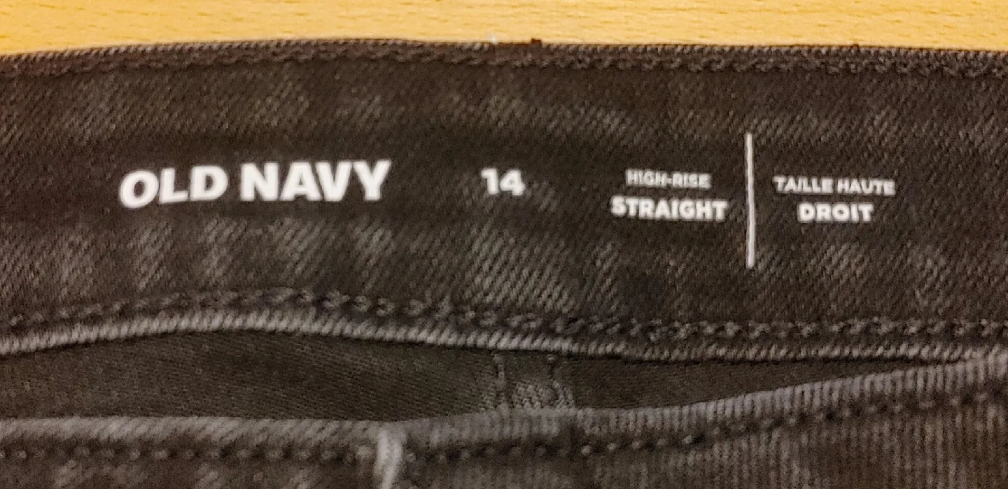 Womens Black Jeans - Size 14 image indicator(8)