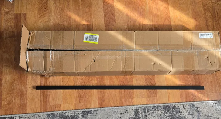 Muzata 50 Pack 36" Aluminum Deck Railing Balusters Square. image indicator(2)