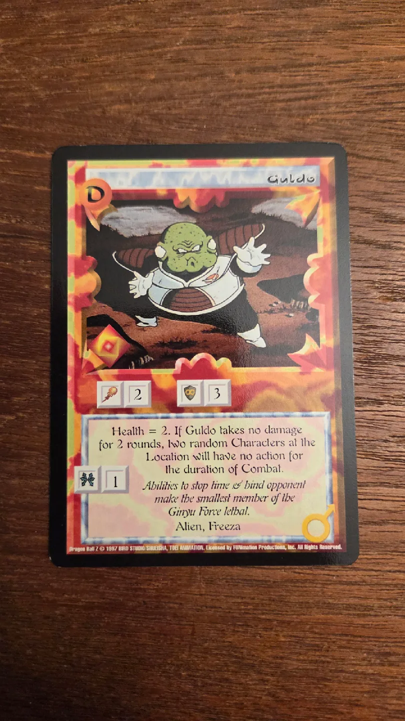 Guldo Dragon Ball Z Trading Card thumbnail