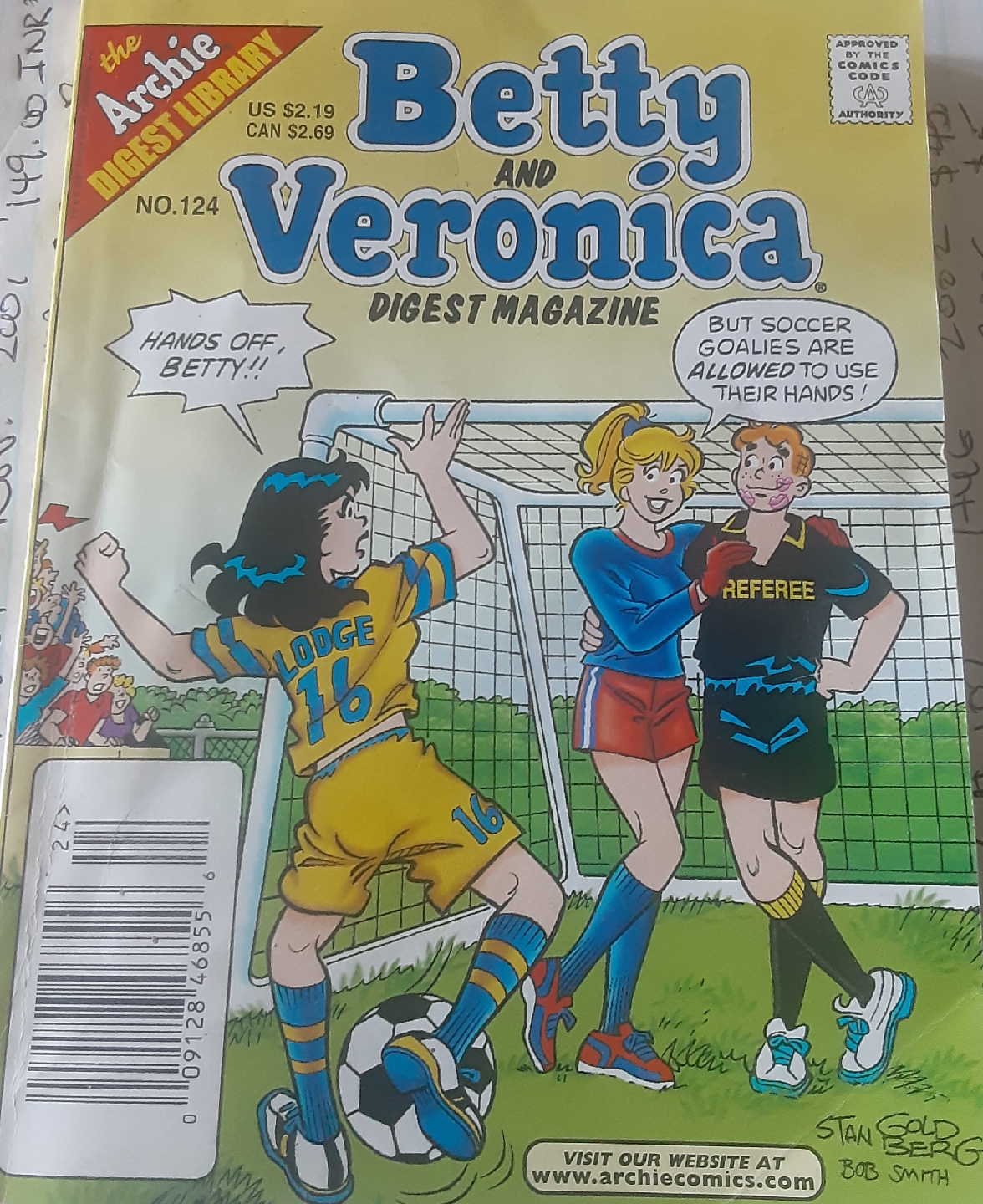 Betty and Veronica Digest Magazine No. 124 Special Addition