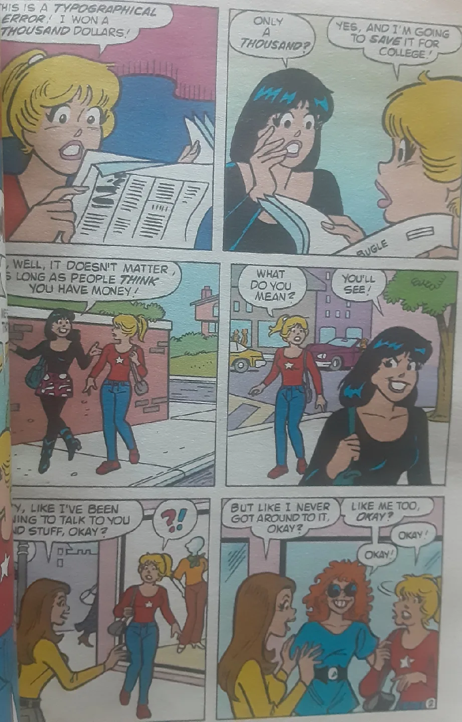 Betty and Veronica Digest Magazine No. 124 Special Addition image indicator(4)