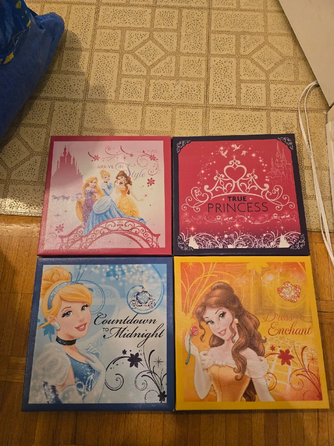 Disney Princess Canvas Wall Art (Set of 4) thumbnail