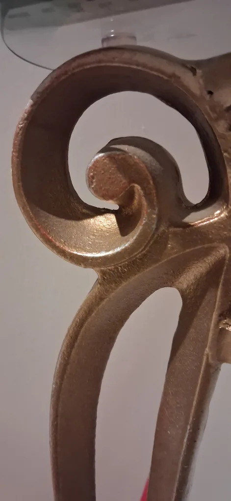 Glass Top Gold Console Table image indicator(5)