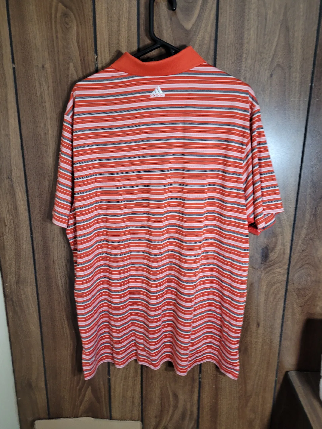 Adidas ClimaCool Striped Golf Polo - XL image indicator(4)