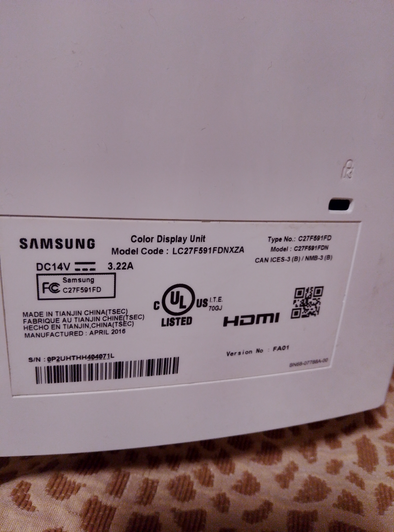 Samsung C27F591FDN 27" Curved Monitor - photo 5