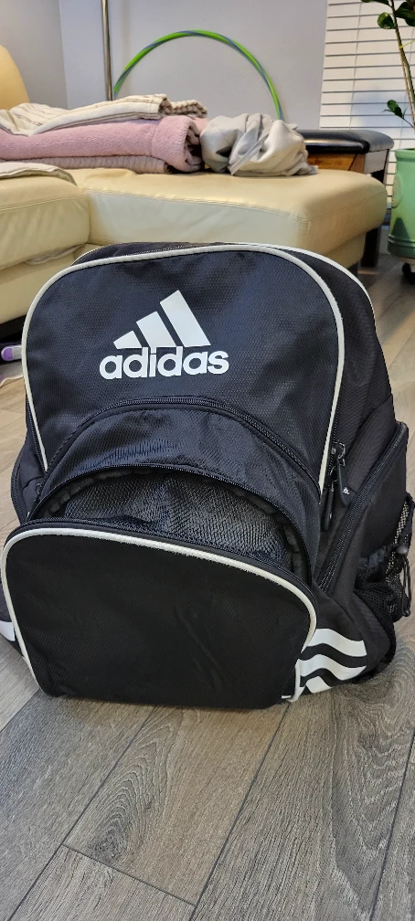Adidas Black soccer  Backpack