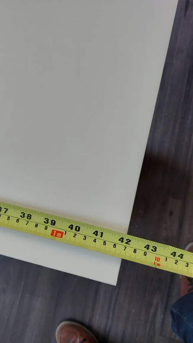 Off-White Cabinet with Sliding Doors image indicator(4)