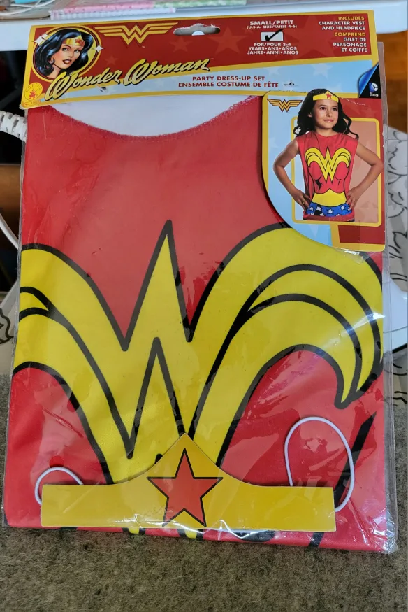 Wonder Woman Halloween Costume  Set (Small)  Halloween Mug image indicator(3)