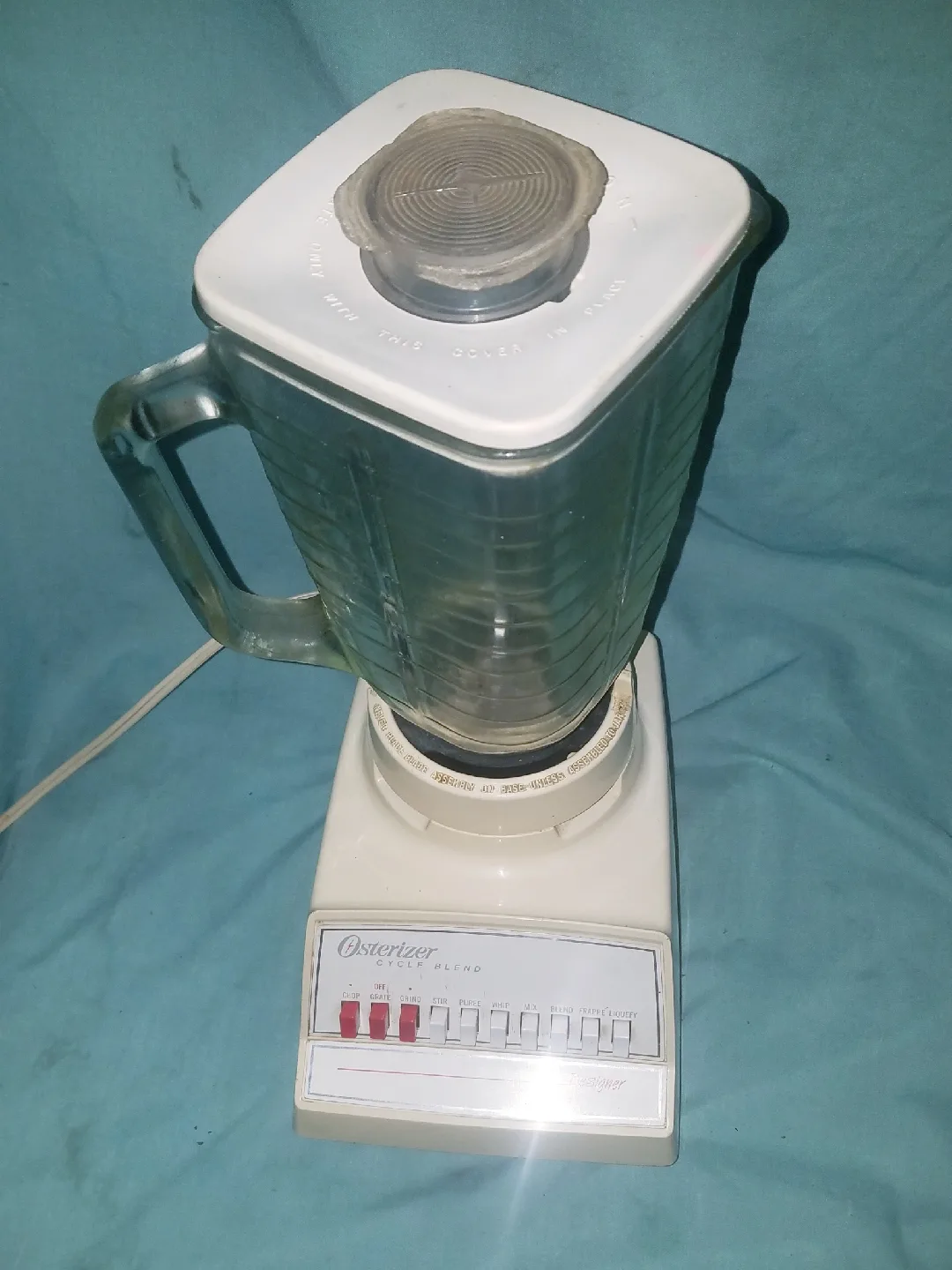 Vintage Osterizer Cycle Blend 10 Speed Blender  Read Description image indicator(2)