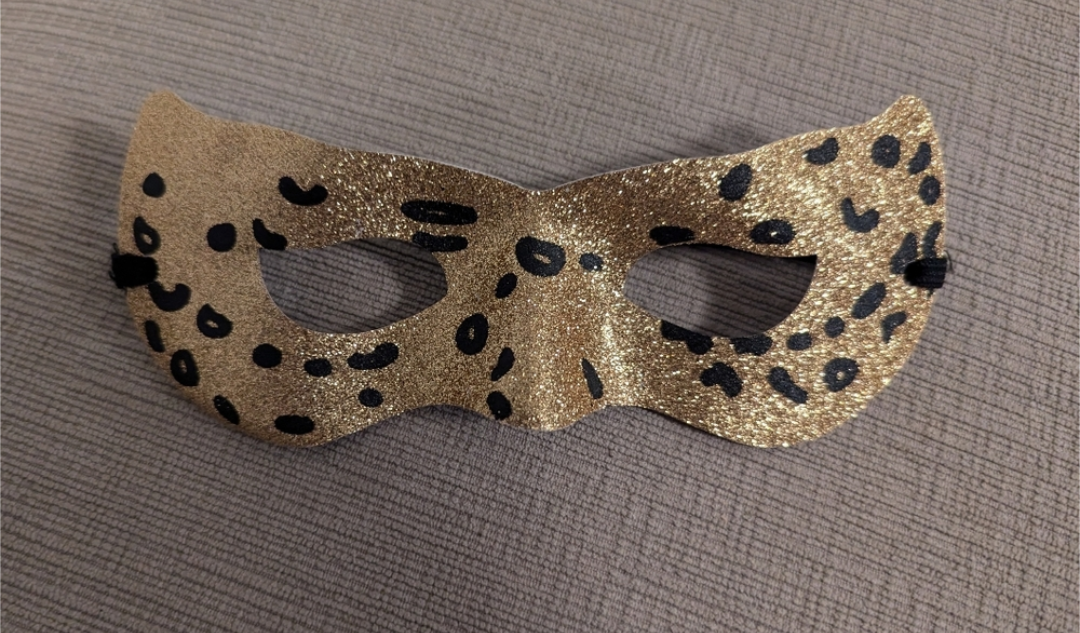 Brand New Leopard Print Costume Mask