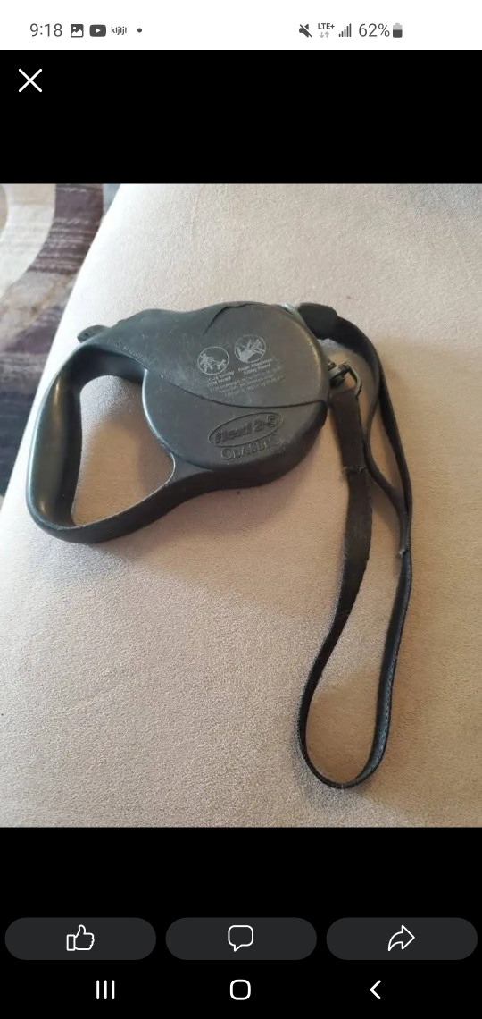 Dog Leash/ Harness/ Bow and Grooming Gloves - photo 3
