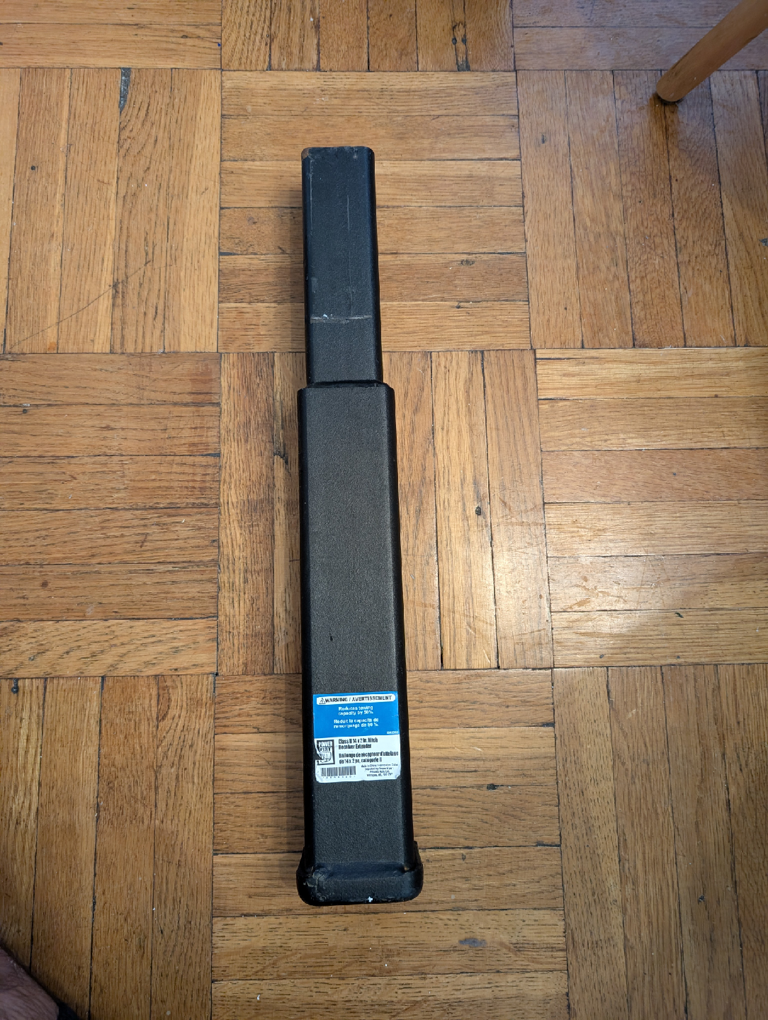 Class II Hitch Receiver Extender 2in