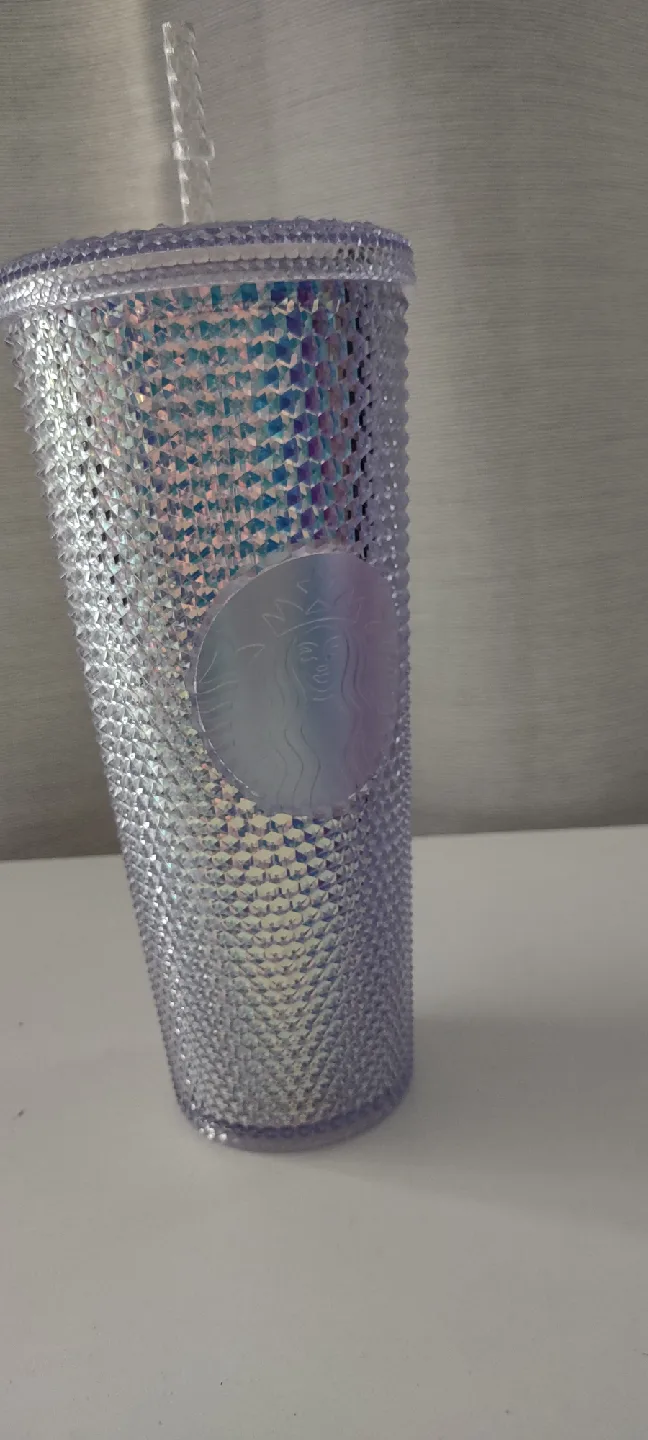 (NEW) Starbucks Iridescent Studded Tumbler image indicator(4)
