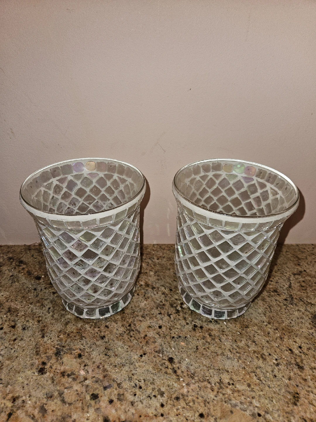 4 Mosaic Glass Vase - photo 3