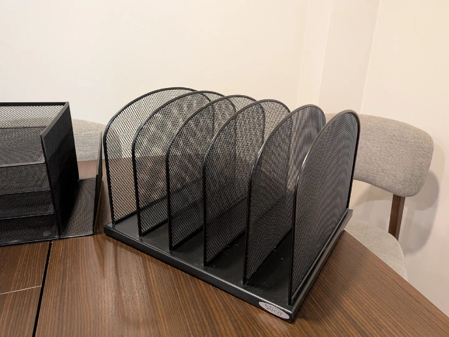 Safco Black Mesh File Organizers two for the price of one! image indicator(3)