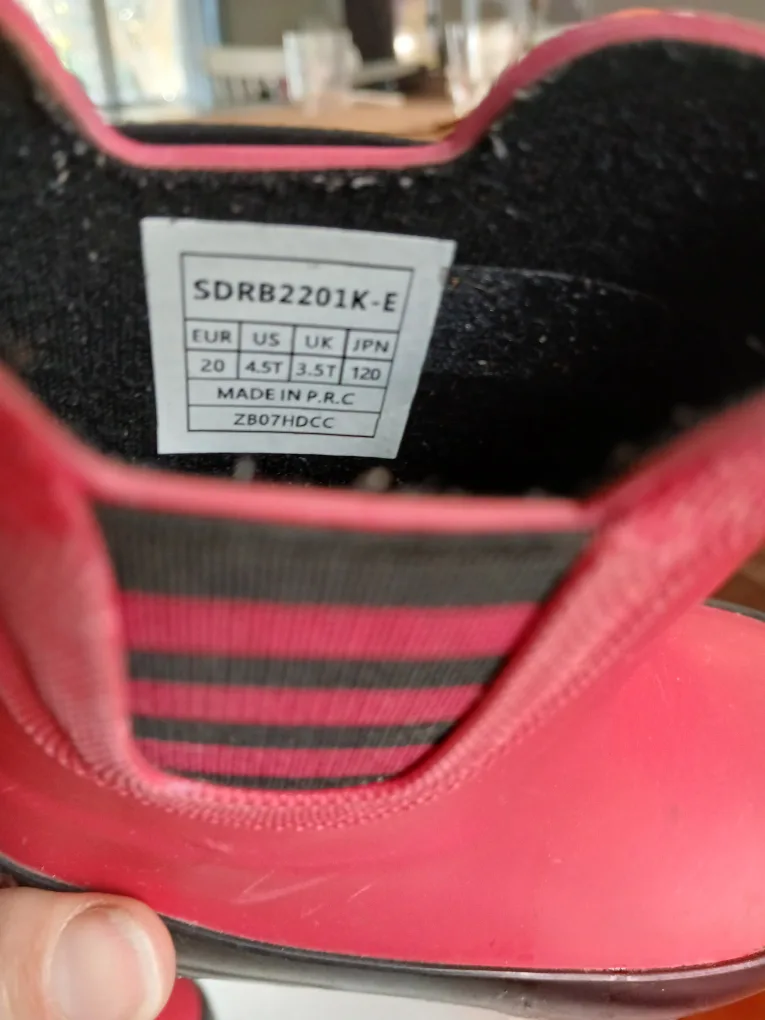 Red Rain Boots - Size 4.5 (Toddler) image indicator(2)