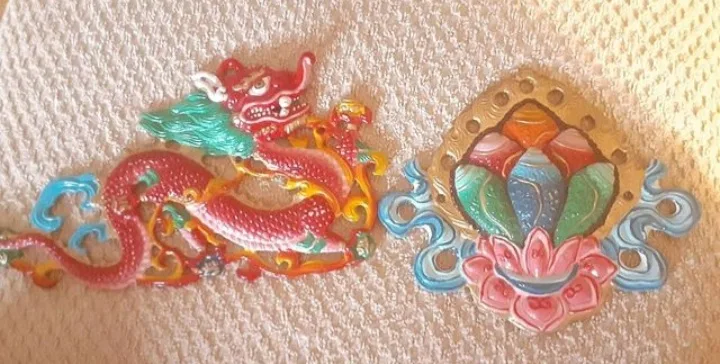 Dragon & Lotus Wall Decor image indicator(2)