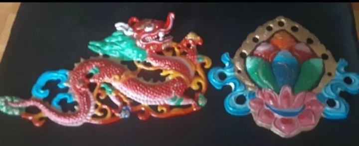 Dragon & Lotus Wall Decor image indicator(5)