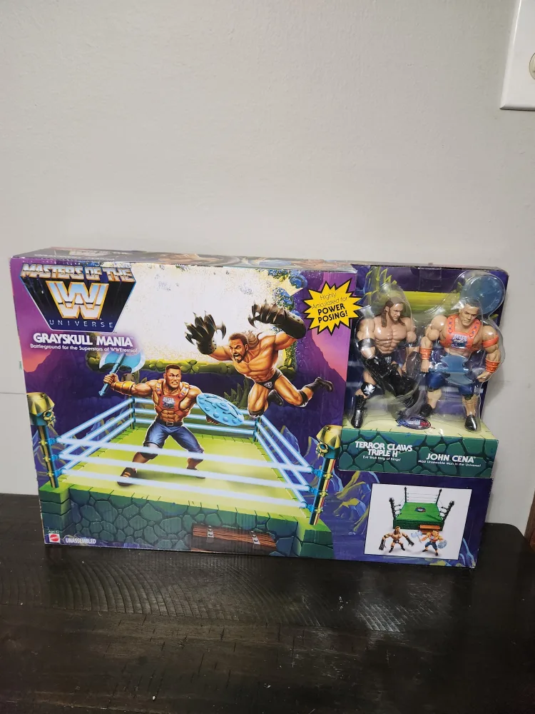WWE MOTU Action Figure Ring thumbnail