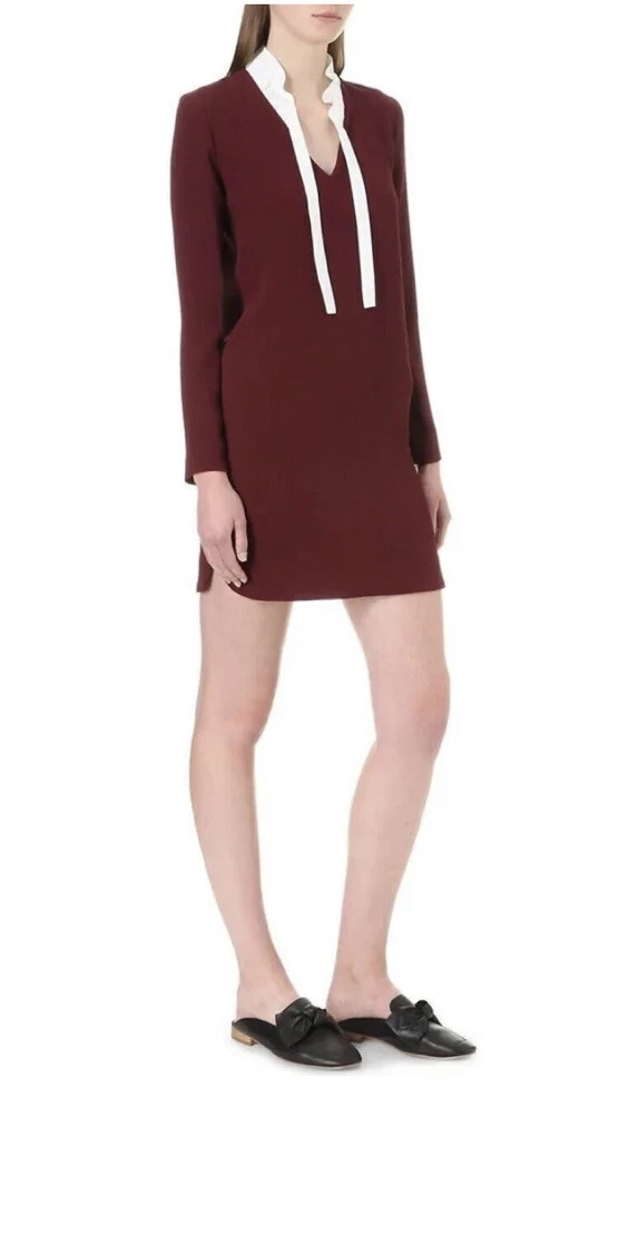Sandro Paris Burgundy Dress size1 - photo 5