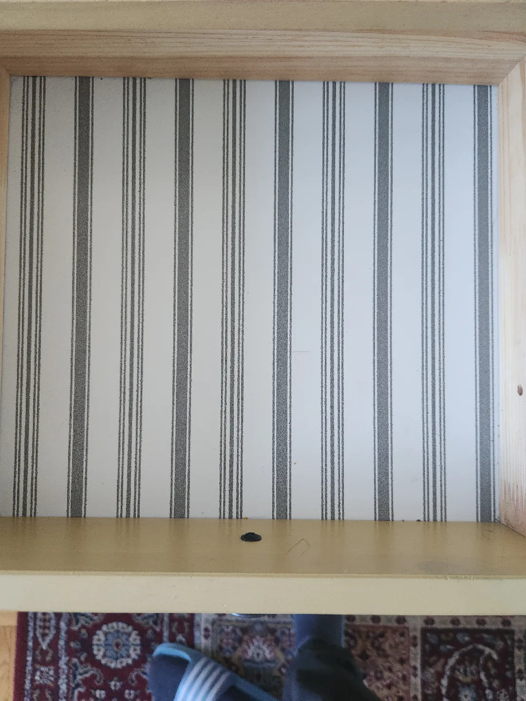 Ikea Hemnes side yellow table image indicator(3)