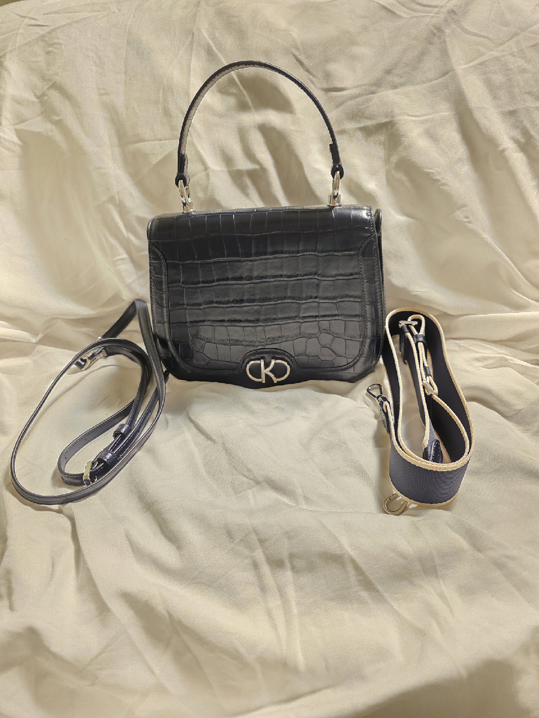 Kate Spade Crossbody Top Handle Bag In Dark Navy - photo 3