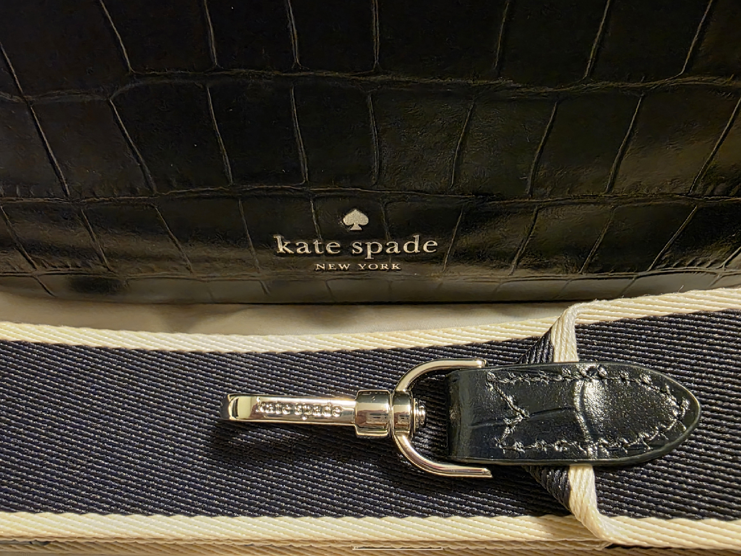 Kate Spade Crossbody Top Handle Bag In Dark Navy - photo 4