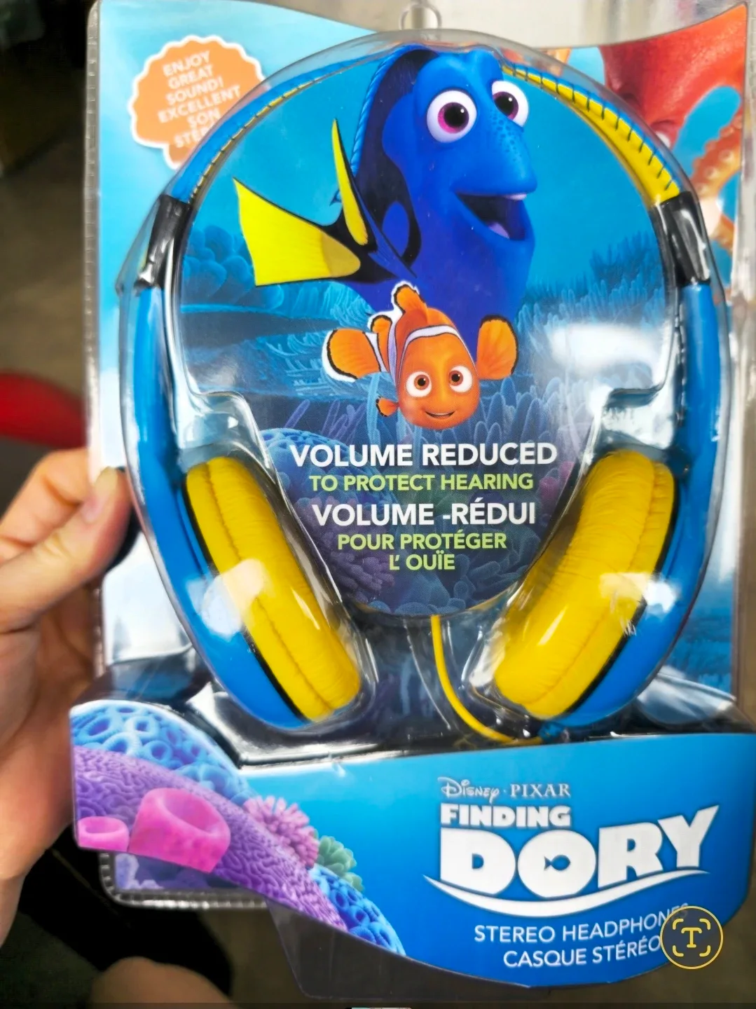 Brand New FINDING DORY STEREO HEADPHONE