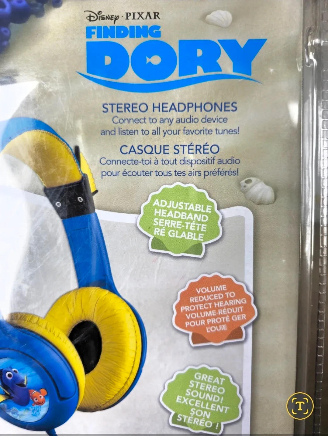Brand New FINDING DORY STEREO HEADPHONE image indicator(4)