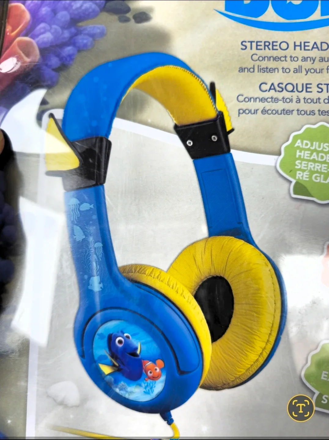 Brand New FINDING DORY STEREO HEADPHONE image indicator(5)