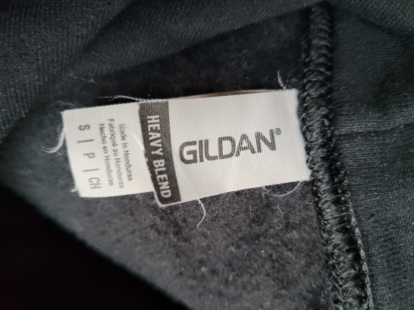 Gildan Heavy Blend Black Hoodie - Size S image indicator(3)