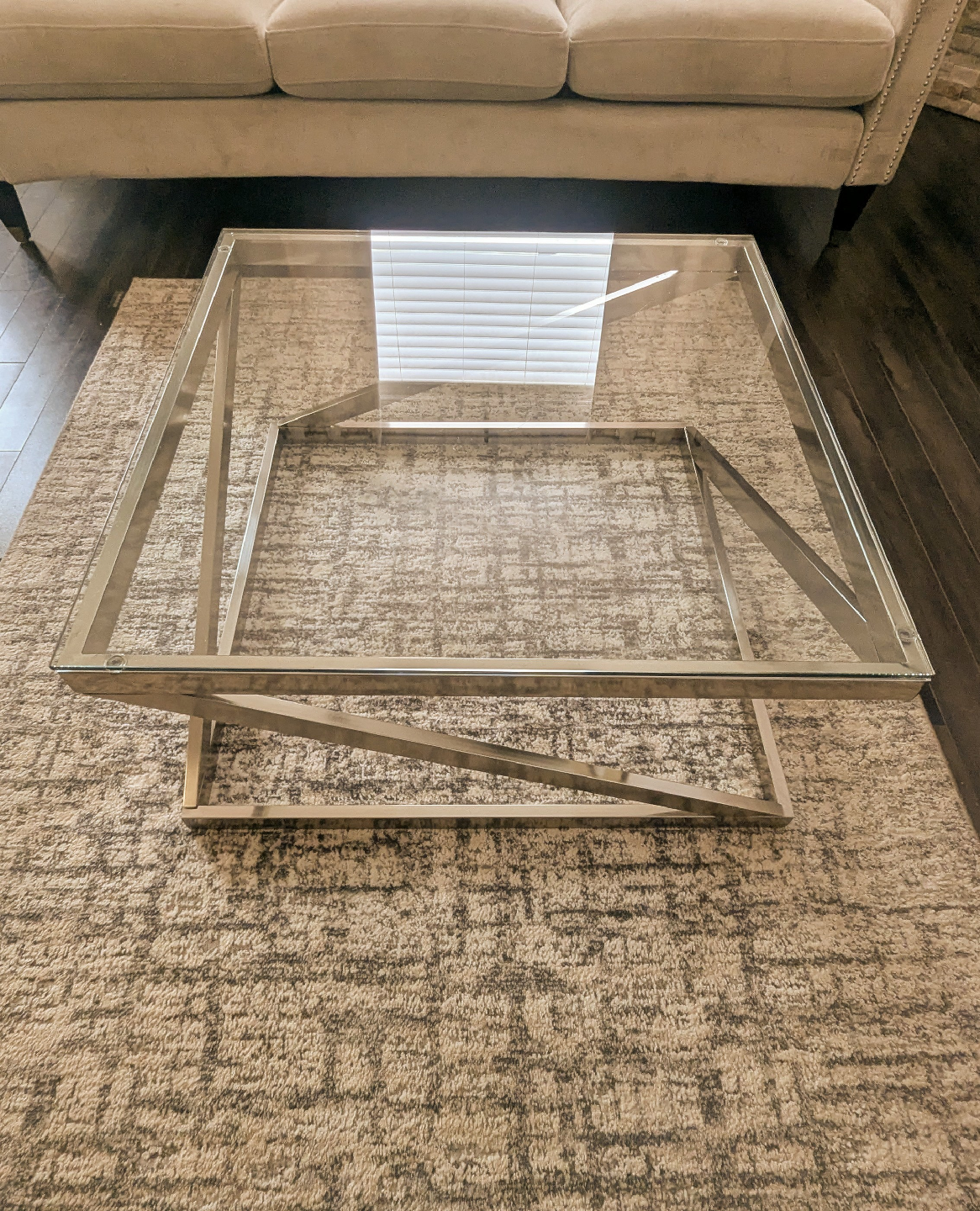 Glass Top Coffee Table - $80 obo - photo 3