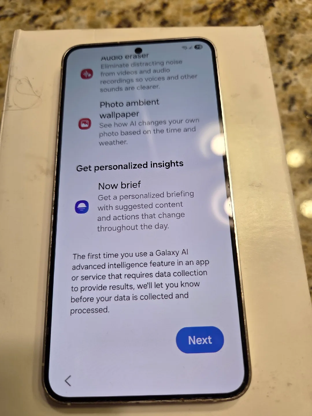 Samsung S25 Never Used Going For Over Half Price !they image indicator(4)