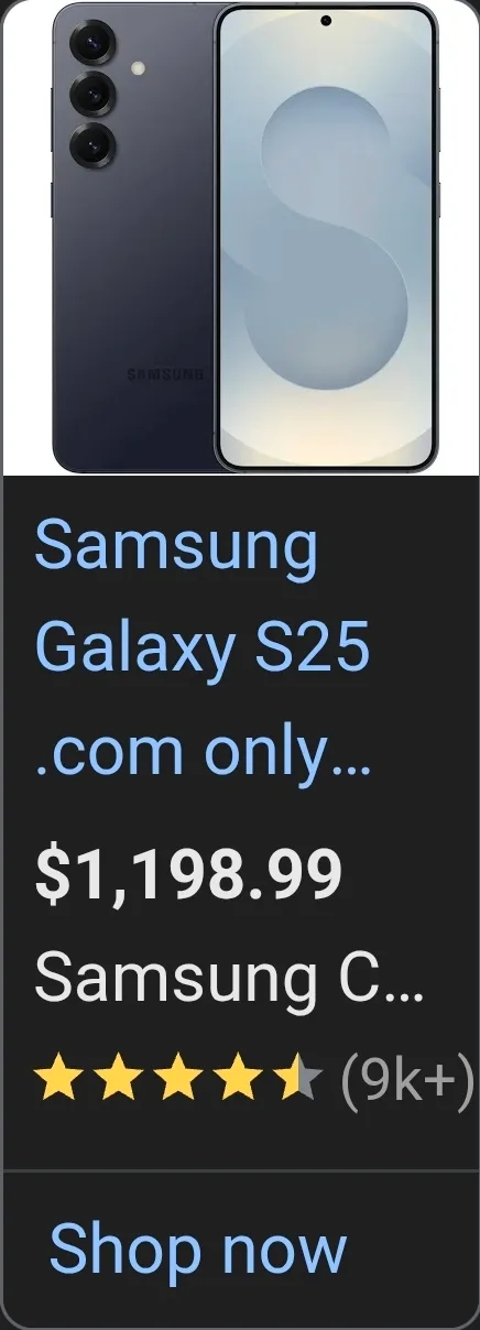 Samsung S25 Never Used Going For Over Half Price !they image indicator(8)