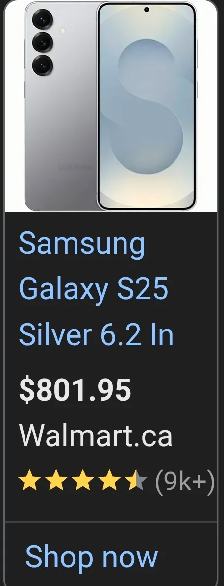 Samsung S25 Never Used Going For Over Half Price !they image indicator(10)