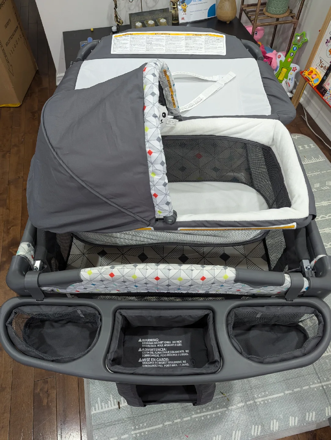 Baby Trend Lil Snooze Deluxe II Nursery Center $90 OBO image indicator(3)