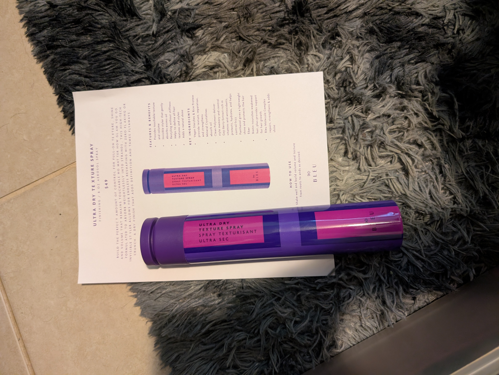 R+Co BLEU Ultra Dry Texture Spray - photo 2