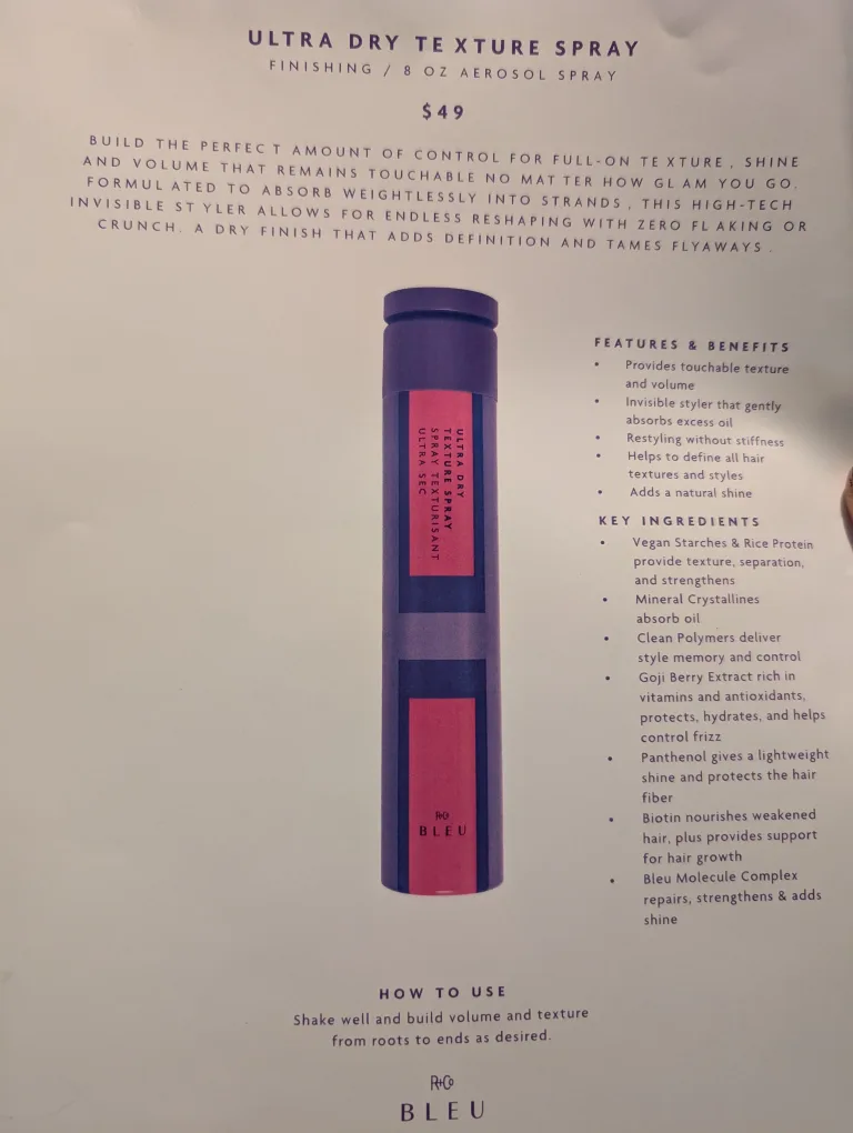 R+Co BLEU Ultra Dry Texture Spray image indicator(5)