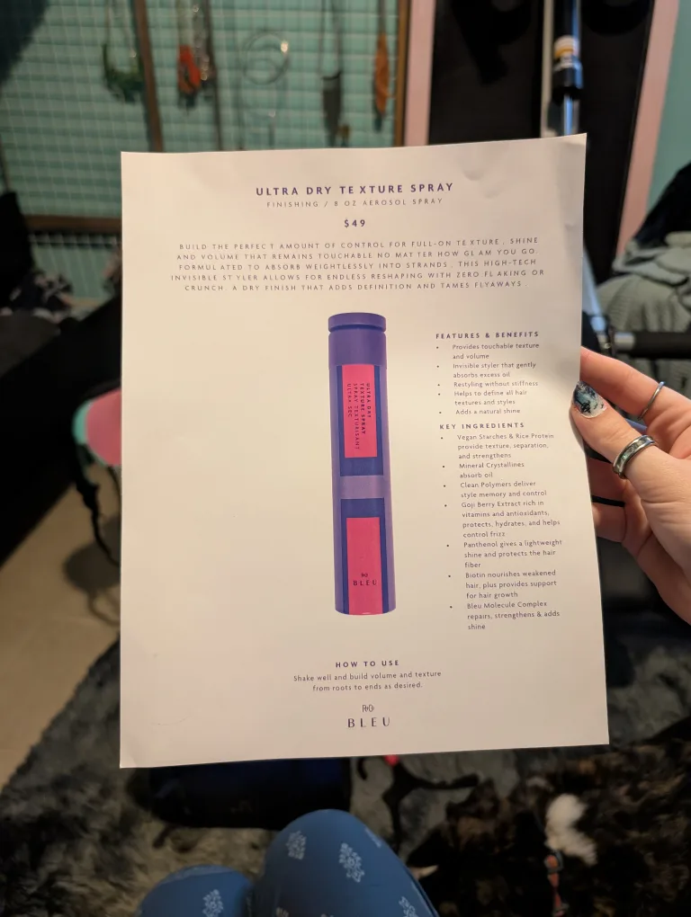 R+Co BLEU Ultra Dry Texture Spray image indicator(6)