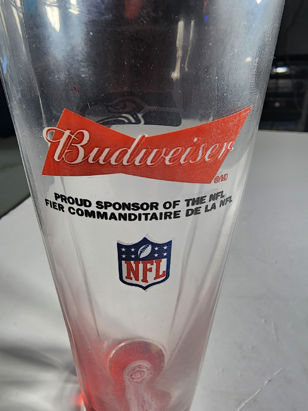 Budweiser NFL Seattle Seahawks Pint Glass